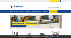 Desktop Screenshot of elektrobau-gundlach.com